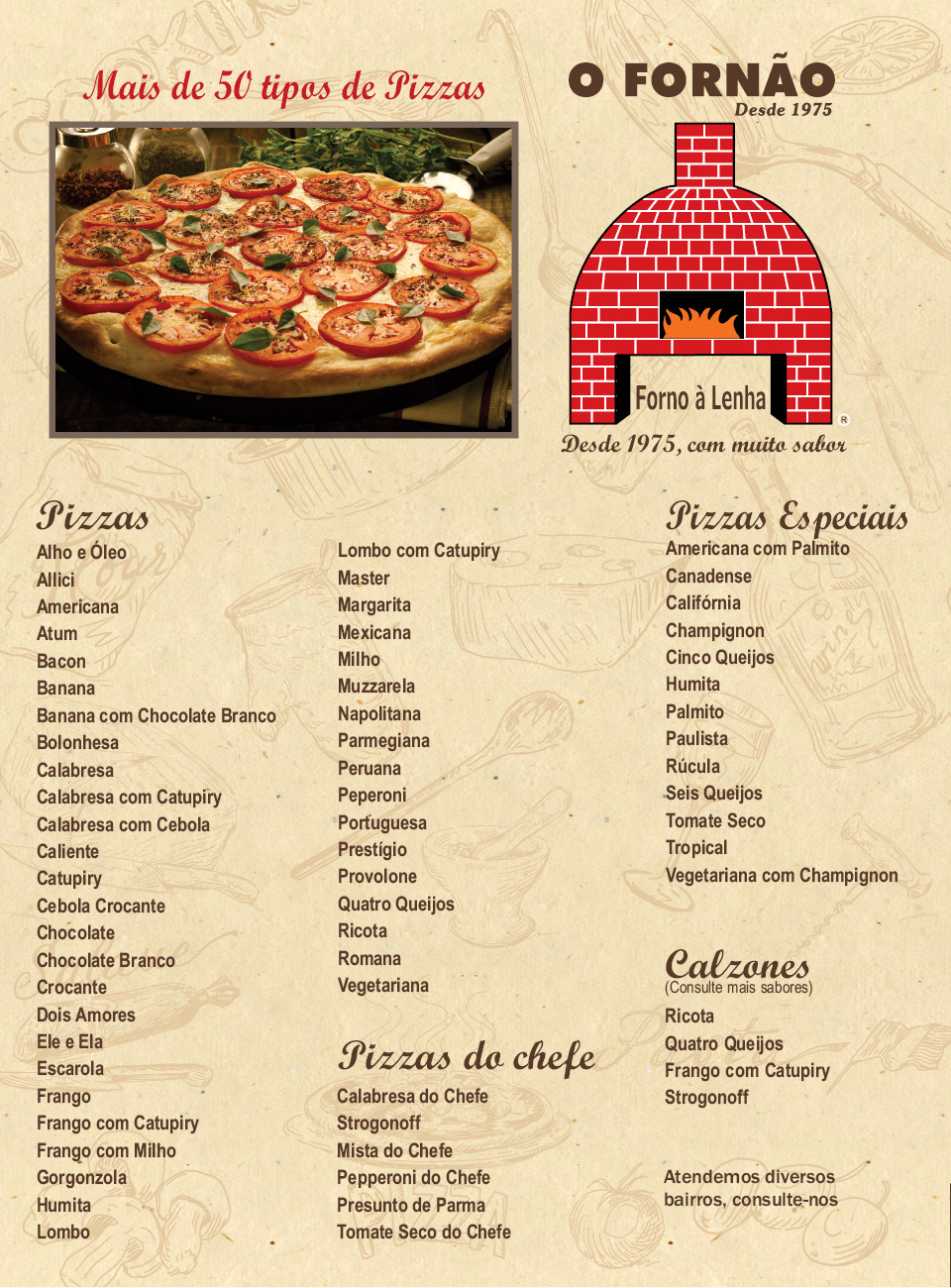 Delivery de Pizzaria em Curitiba - MenuDino
